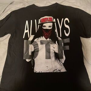 Large 2010’s Spencer Gifts Hustler Hollywood Always DTF Vintage Shirt